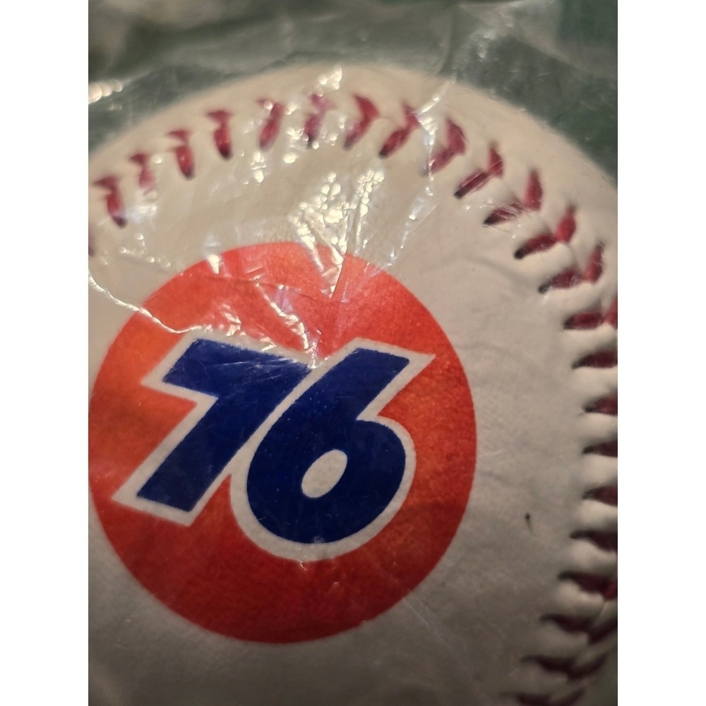 Vintage 76 Gas Station Baseball with Texas Rangers Mascot Logo /0179